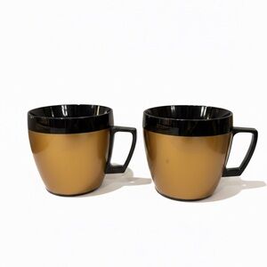 Vintage West Bend Thermo-Serve Insulated Coffee Mugs